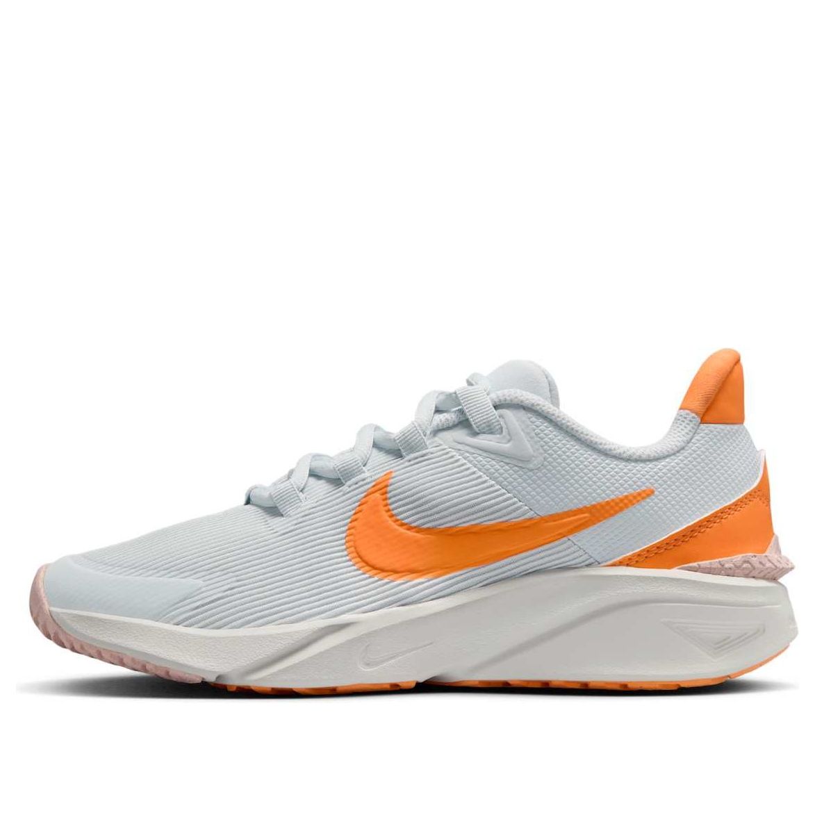 (GS) Nike Star Runner 4 'White Orange' DX7615-008