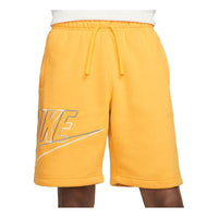 Nike Club Fleece Shorts 'Yellow' DX0801-010