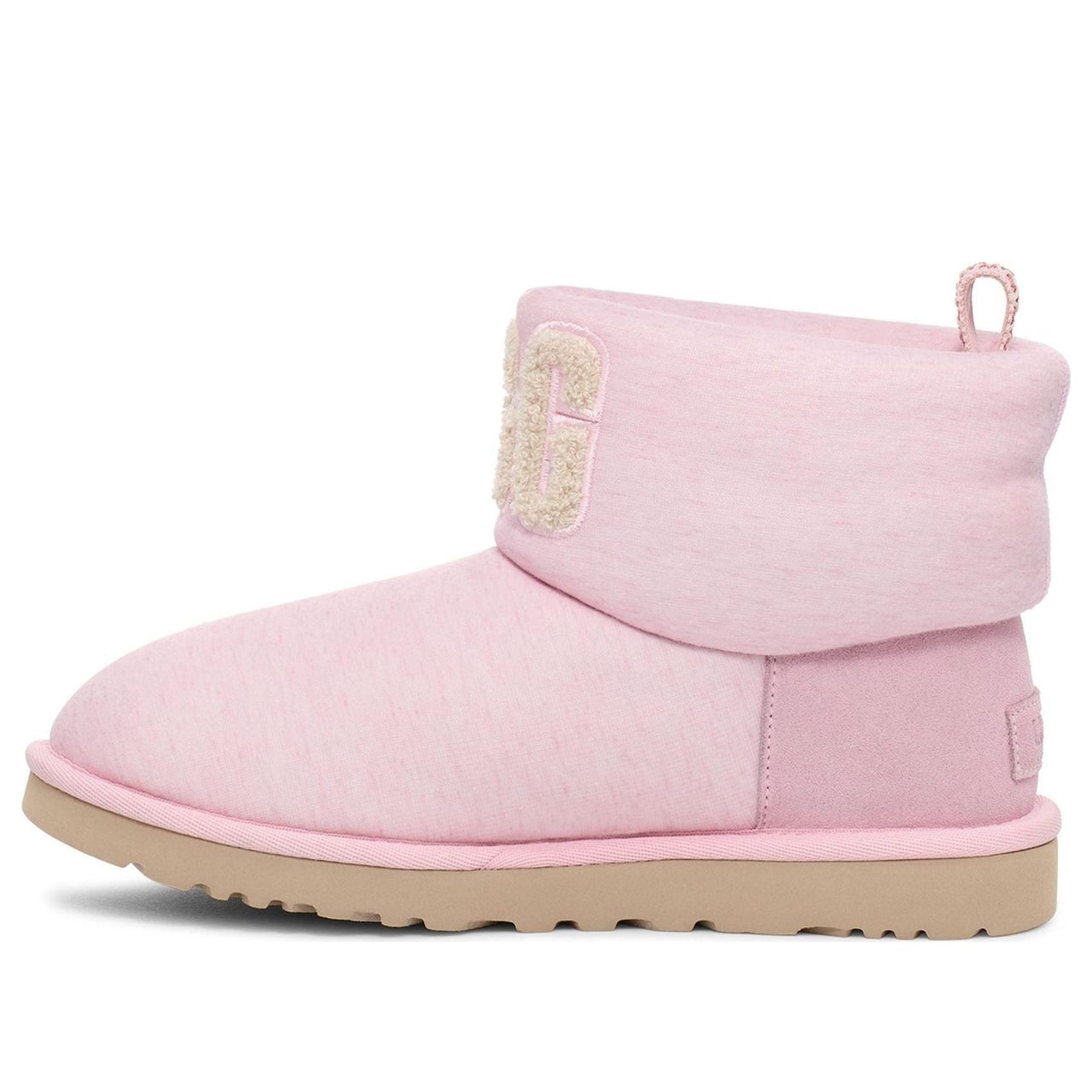 (WMNS) UGG Classic Mini Fur Jersey Cozy Boot 'Pink' 1144290-PNKM