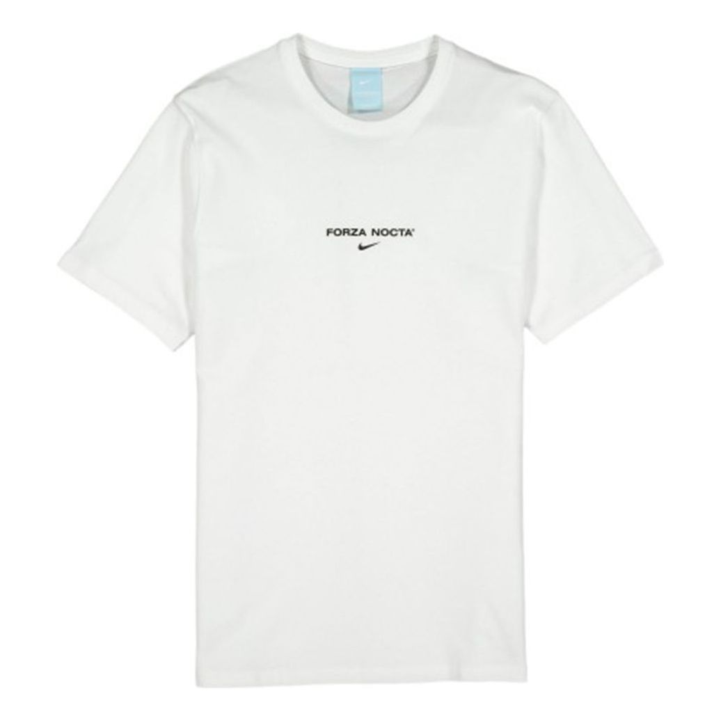 Nike x NOCTA Drake Casual Short Sleeve T-Shirt 'White' DA3936-100