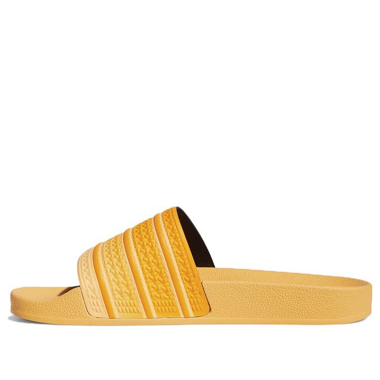 adidas originals Adilette Casual Sports Slippers Orange Yellow HP4314