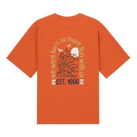 New Balance Cartoon Logo T-shirt Asia Sizing 'Orange' AMT32363-SPO