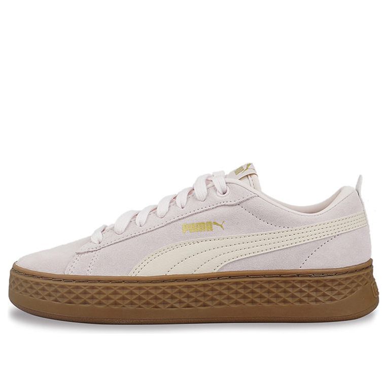 (WMNS) PUMA Smash Platform Suede 'Rosewater' 366488-15