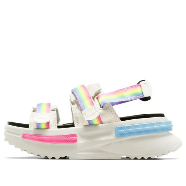 (WMNS) Converse Run Star Utility Sandals 'White Multi' A10219C