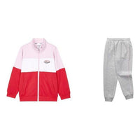 (GS) Skechers SKX Classic Alliance Series Knit Suit 'Red Grey' P122G018