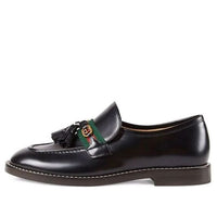 (GS) Gucci Loafers With Web Detail 'Black' 662190-1PKE0-1063