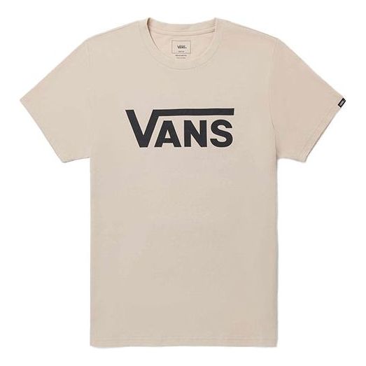 Vans Logo Printing Sports Round Neck Short Sleeve Couple Style VN0A4MM62N1