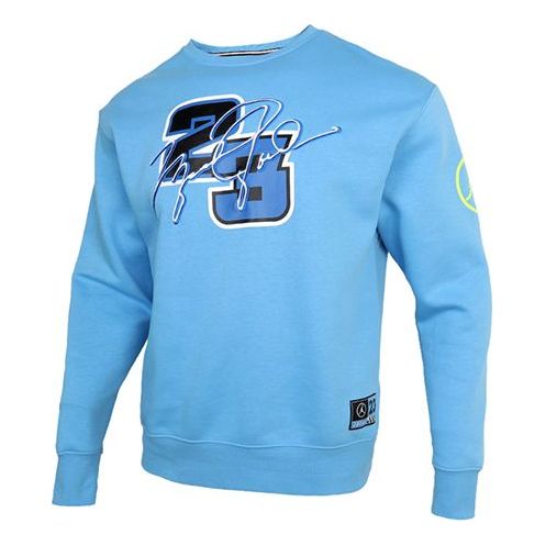 Air Jordan MENS Sport DNA Print Basketball Crew-neck Blue DD3877-412