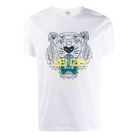 Men's KENZO Classic Logo Short Sleeve White F965TS0504YA-01