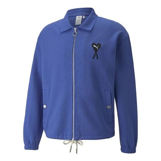 PUMA X Ami Track Full Zip Jacket 'Blue' 534066-93