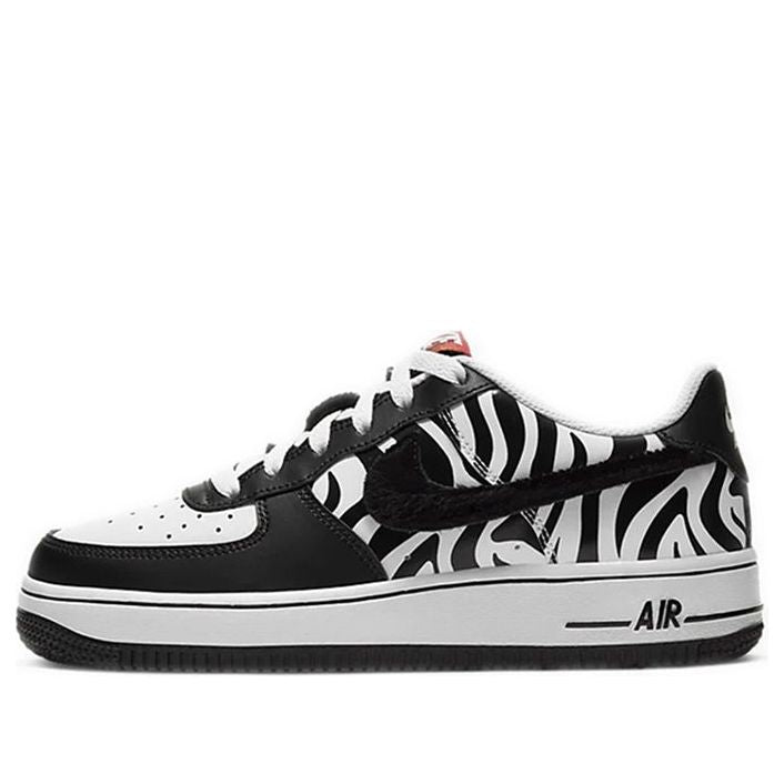 (GS) Nike Air Force 1 Low 'Zebra Print' CU4687-100