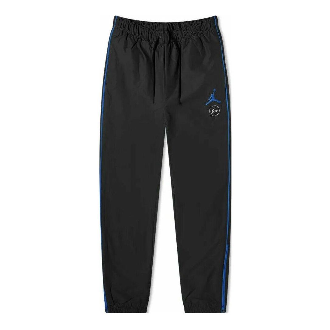 Air Jordan x Fragment Woven Pant 'Black/Reflective Silver' DA2979-010