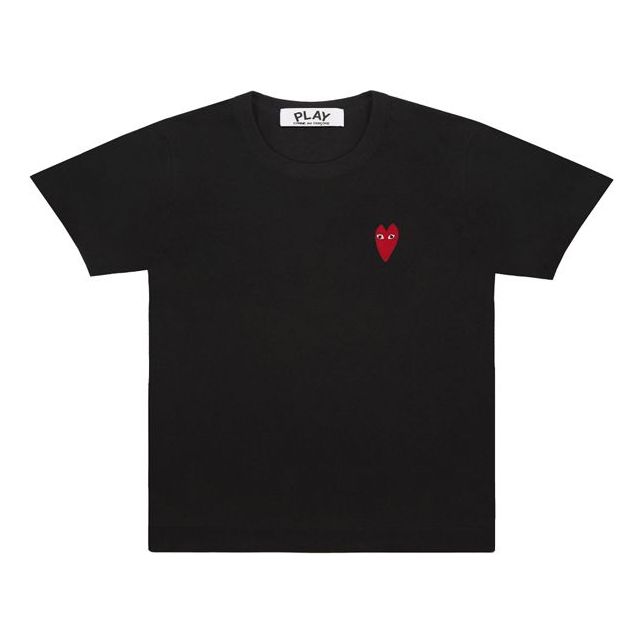 COMME des GARCONS PLAY Long Heart Logo Tee 'Black' AZ-T229-051-1