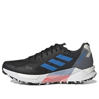 adidas Terrex Agravic Ultra Trail 'Black Blue Rush' H03179
