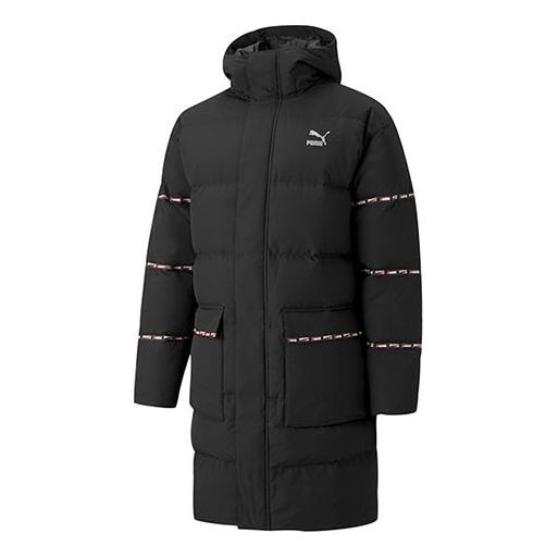 PUMA Classic Long Down Jacket 'Black' 846422-01