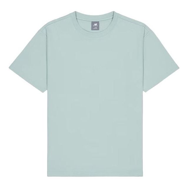 New Balance Cotton T-Shirt 'Salt Marsh' AMT41653-SAM