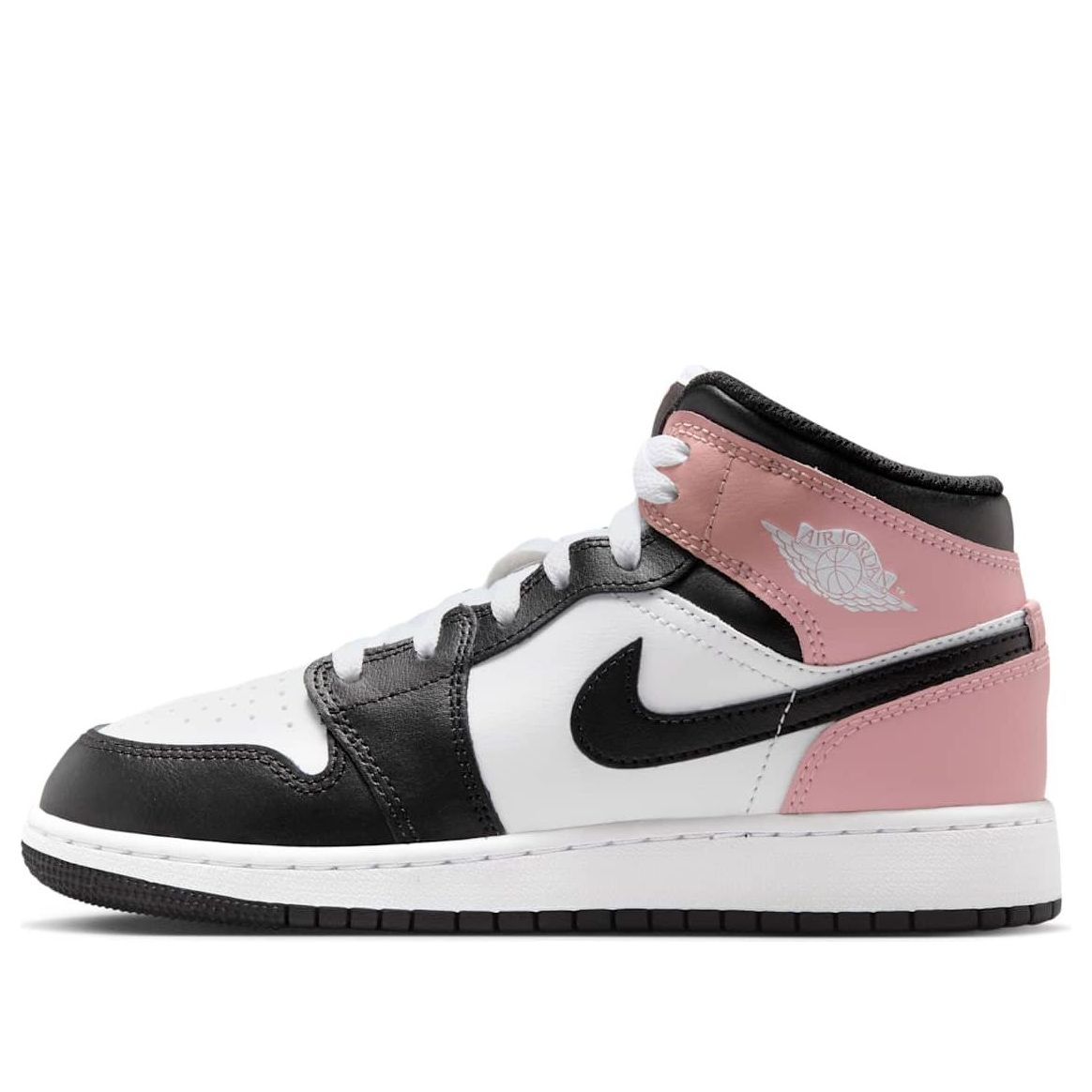 (GS) Air Jordan 1 Mid 'White Rust Pink' DQ8423-100