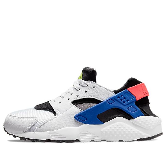 (GS) Nike Huarache Run 'White Bright Crimson' DQ0975-100