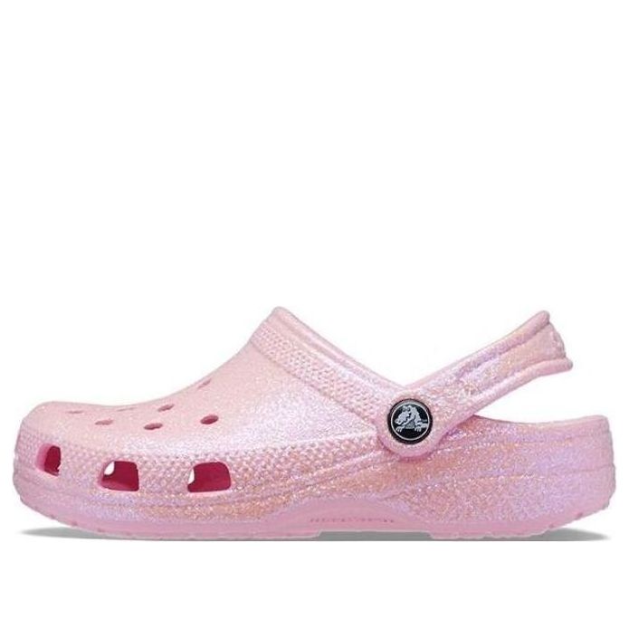 (GS) Crocs Classic Glitter Clogs 'Pink' 206993-6S0
