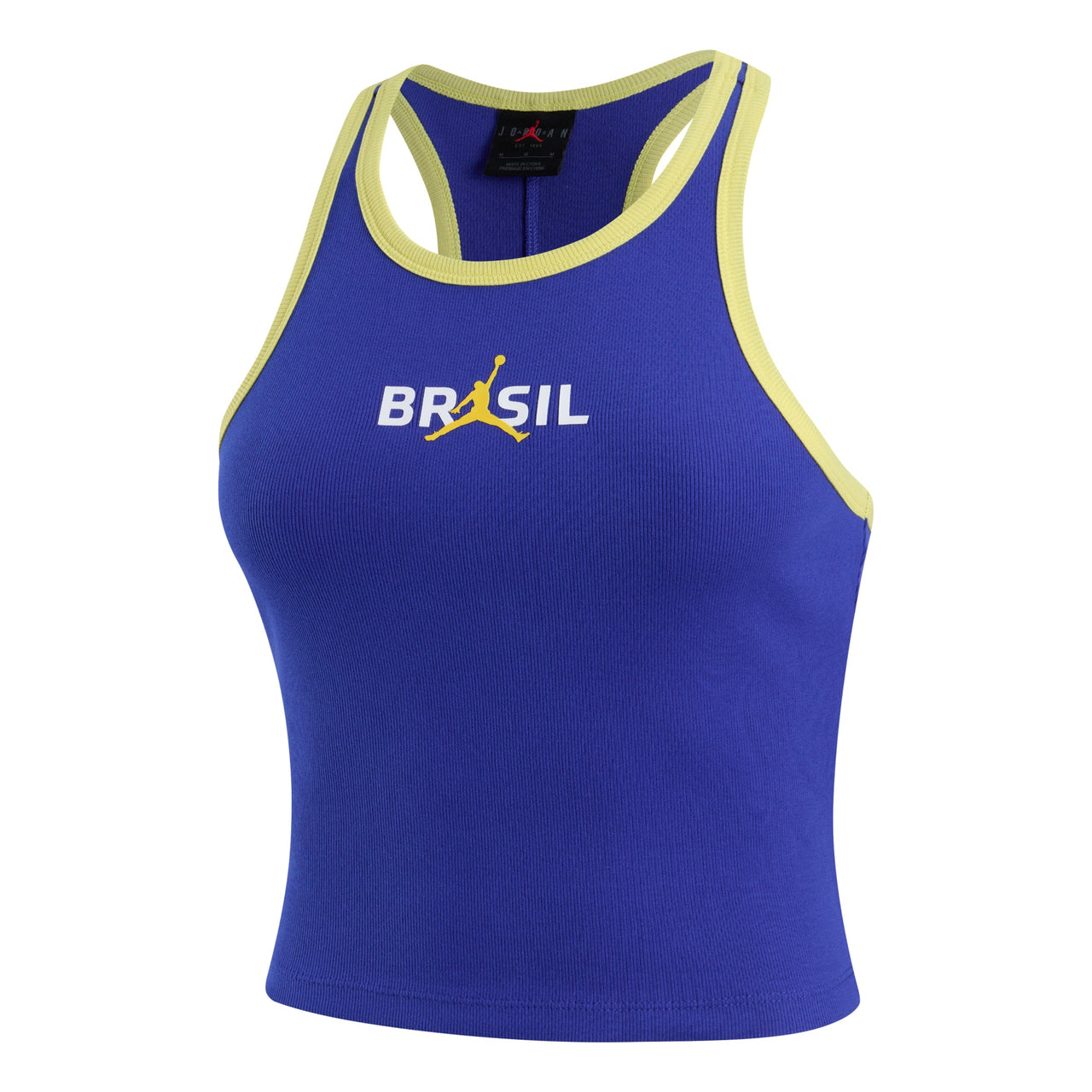 (WMNS) Air Jordan Brazil Sleeveless Tank 'Royal Yellow Pulse' II5404-417