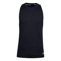 Under Armour Baseline Cotton Basketball Tank 'Black' 1326707-004