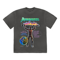 Travis Scott Back Bling T-shirt 'Washed Black' CJFN-SS11