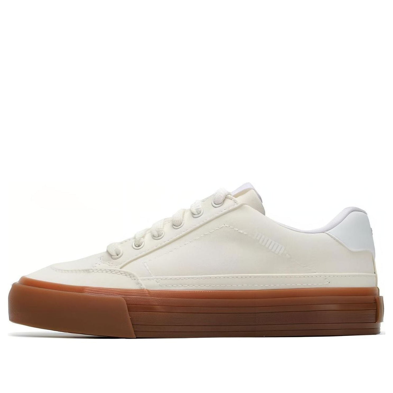 PUMA Capris Leather Skateboarding Sneakers 'White' 395020-16