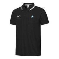 PUMA x BMW Motorsport Polo Shirt 'Black White' 596101-01