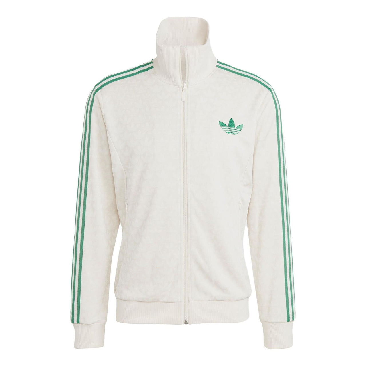 adidas originals Adicolor 70s Monogram Track Top 'White Green' IP6981