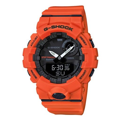 CASIO G-Shock Analog-Digital 'Orange' GBA-800-4A