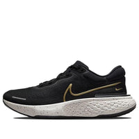 Nike ZoomX Invincible Run Flyknit 'Black Metallic Gold' CT2228-004