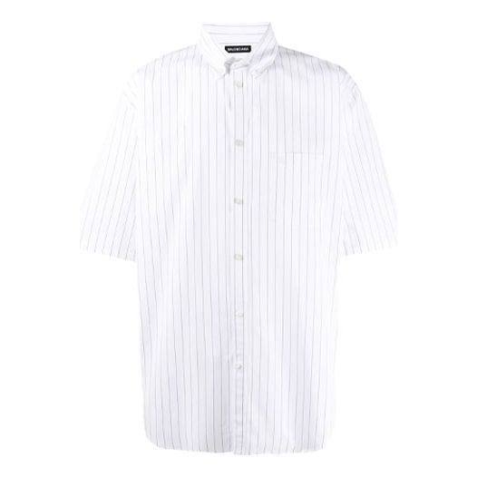 Balenciaga Symbolic Short Sleeve Shirt 'White' 621912TIM359040