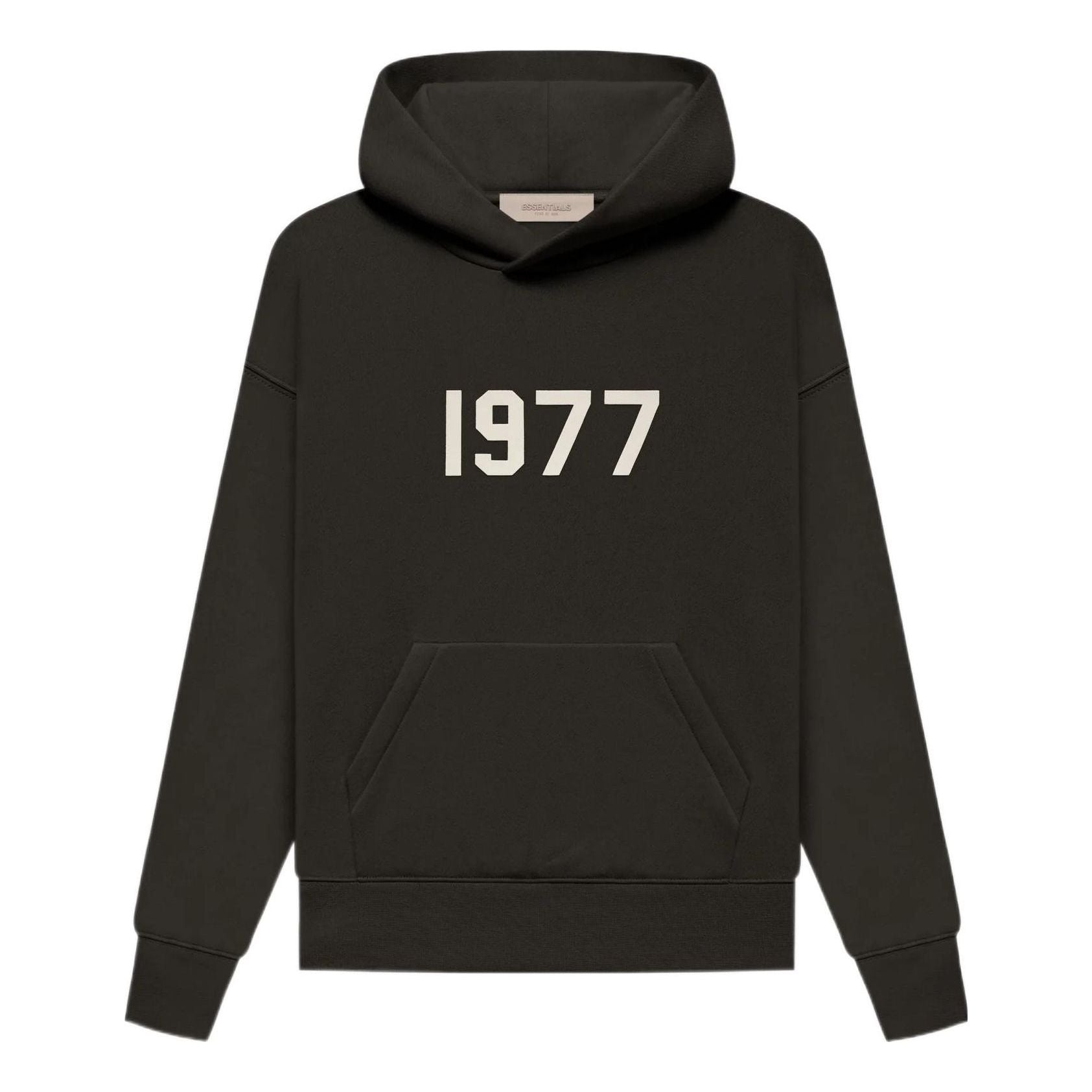 (GS) Fear of God Essentials FW22 1977 Hoodie 'Off Black' FOG-FW22-699