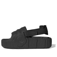 (WMNS) adidas Originals Adilette 22 XLG 'Black' IE5649