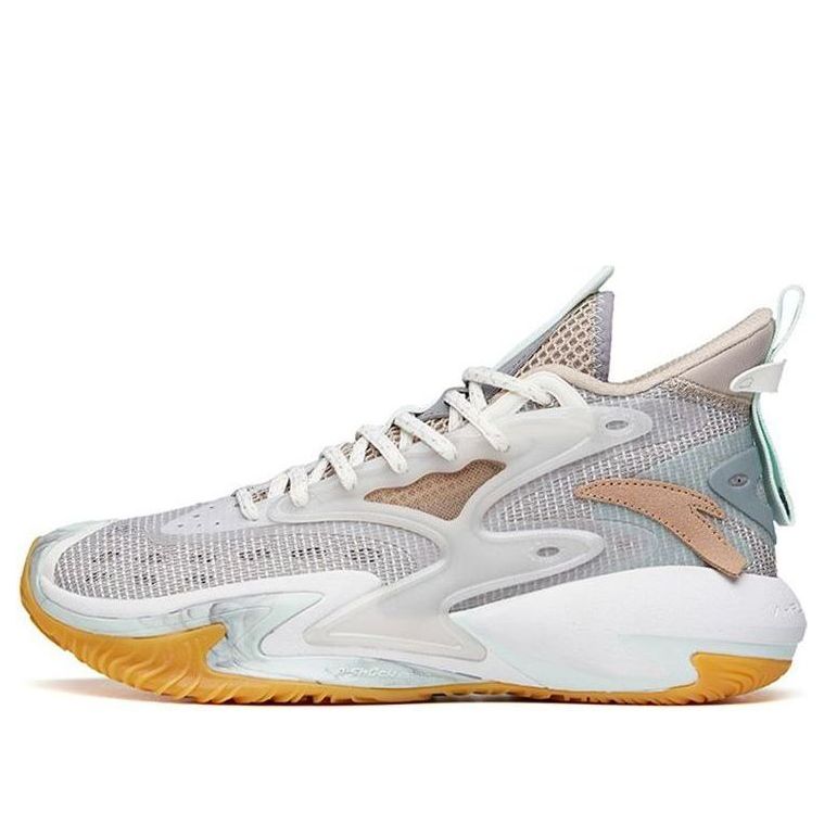 ANTA Shock The Game 5.0 Crazy Tide 3.0 High Basketball Shoes 'Grey' 112131601-6