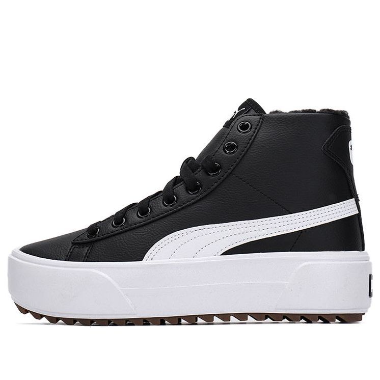 (WMNS) PUMA Kaia Mid 'Fur - Black' 385341-01