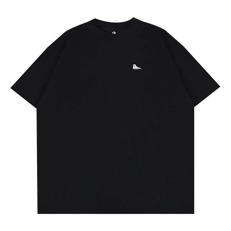 Converse Go-To Sneaker Patch T-Shirt 'Black' 10025397-A01