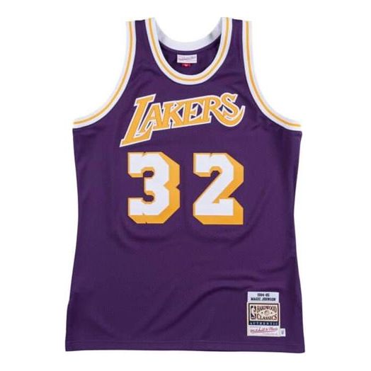 Mitchell & Ness NBA AU 1984-85 32 AJY4GS18089-LALPURP84EJH