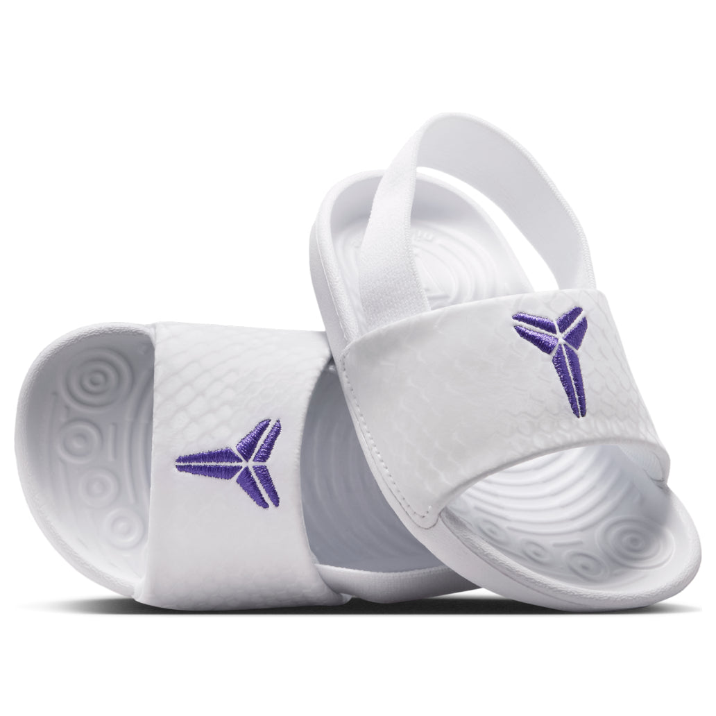 (TD) Nike Kobe Kawa Slides 'White Court Purple' IF2876-101