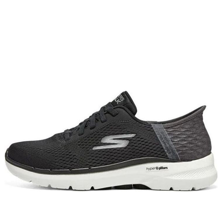 Skechers Go Walk 6 Slip Ins 'Black' 216279-BLK