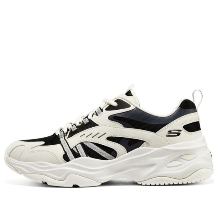 Skechers DLites 4.0 'Cream White Black' 894201-NTBK