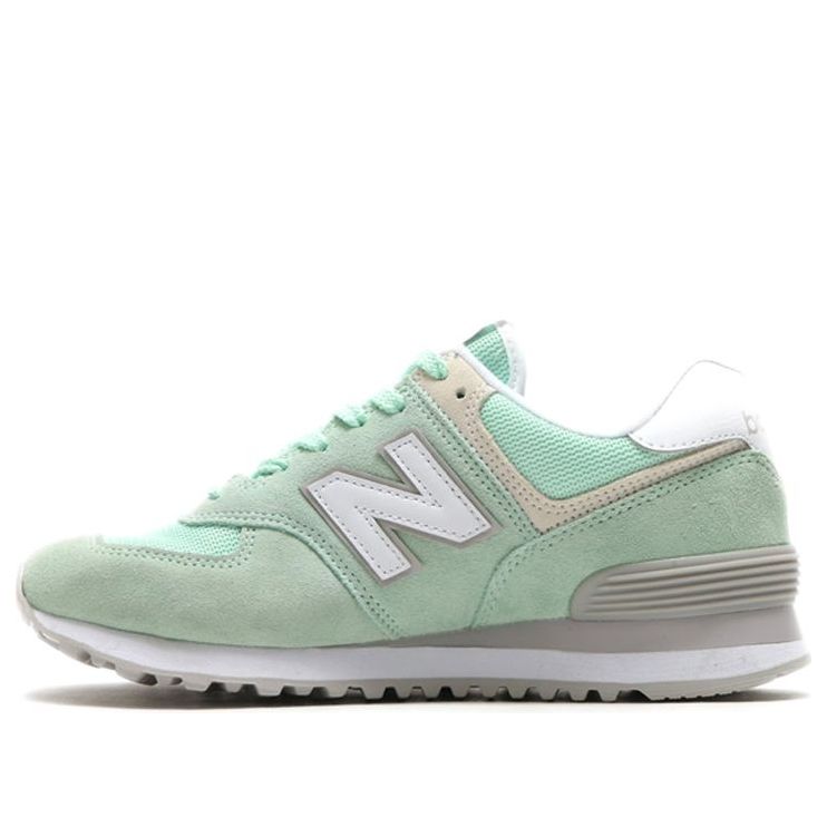 (WMNS) New Balance 574 'Green White' WL574ESM