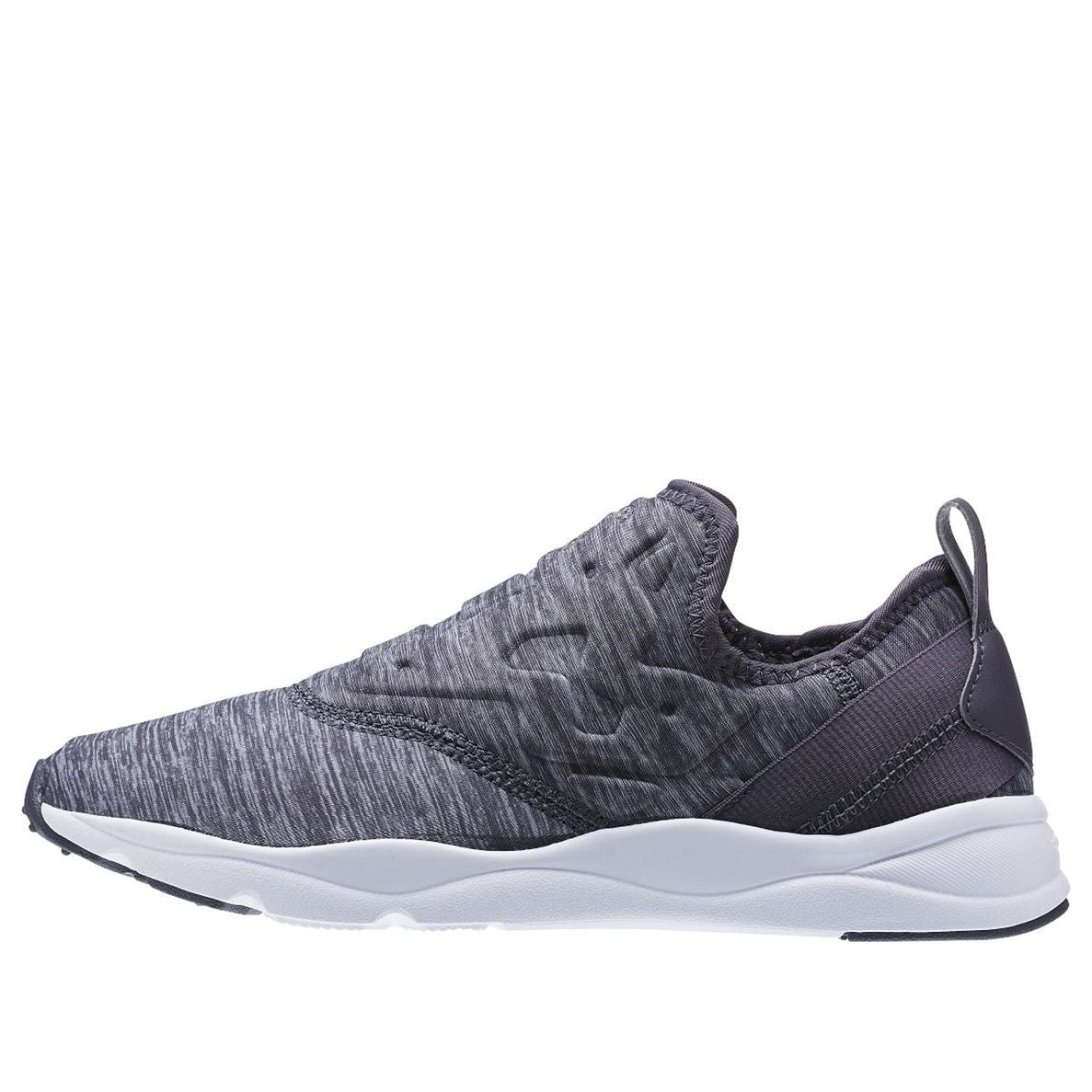(WMNS) Reebok Furylite Slip On Jersey 'Gray White' AR3047