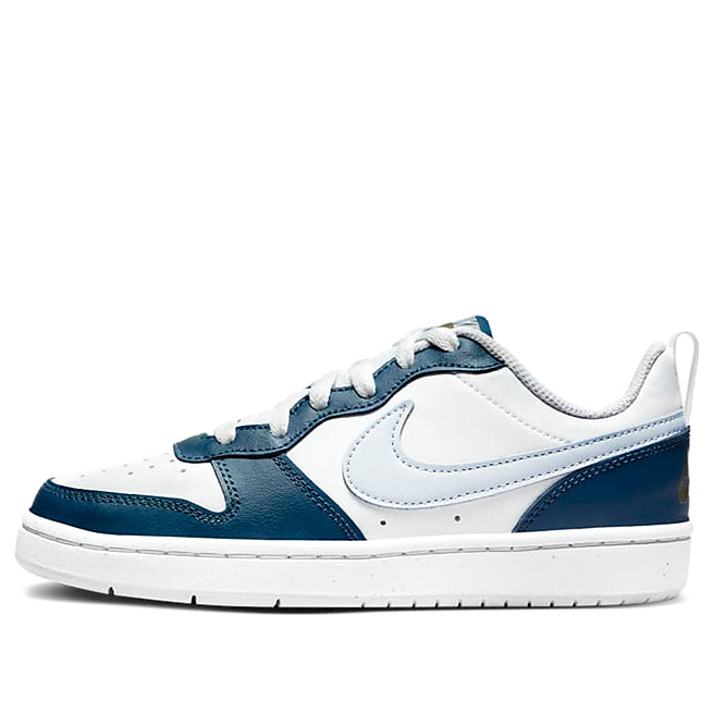 (GS) Nike Court Borough Low 2 SE 'White Valerian Blue' BQ5448-121