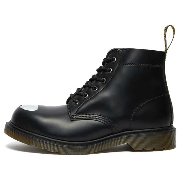 Dr.Martens 101 Exposed Steel Toe Leather Ankle Boots 'Black' 26660001
