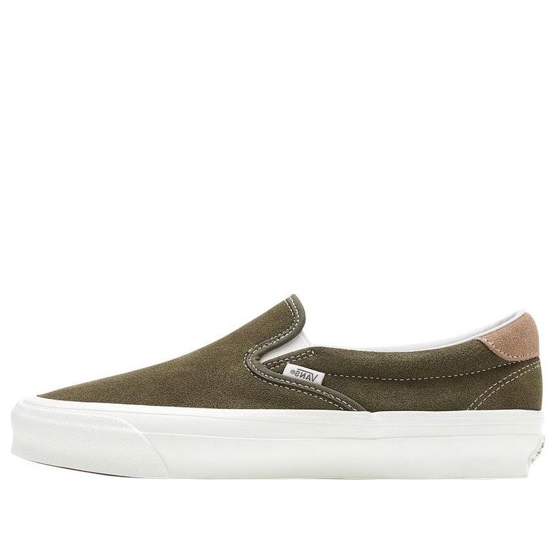Vans OG SlipOn 59 LX 'Dark Green' VN0007QEOLV