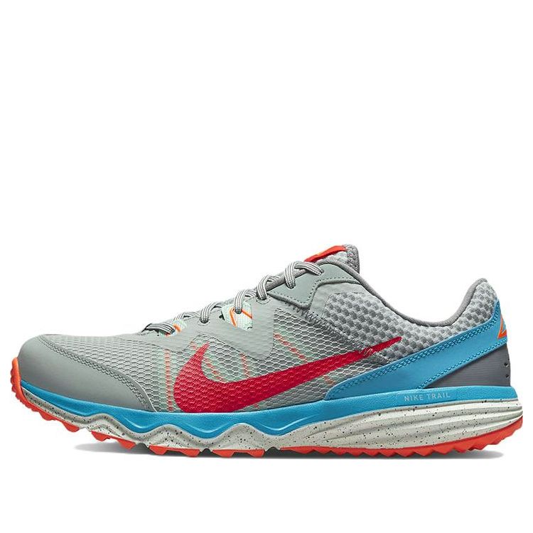 Nike Juniper Trail Wear-resistant Trail Gray Red CW3808-003