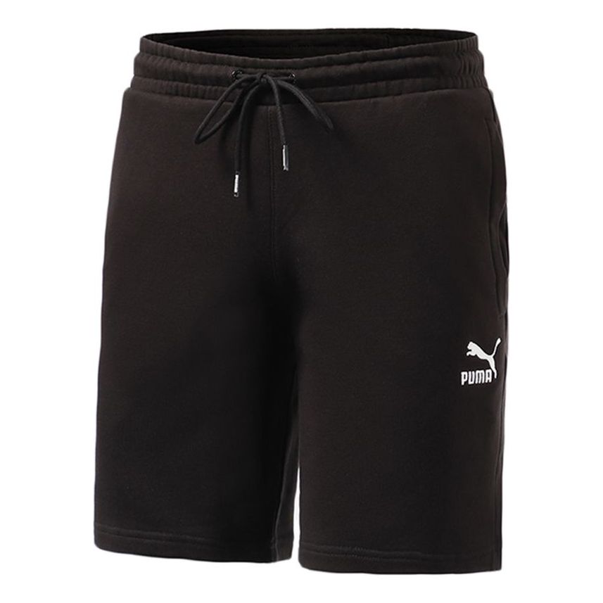 PUMA Logo Shorts 'Black' 533107-01
