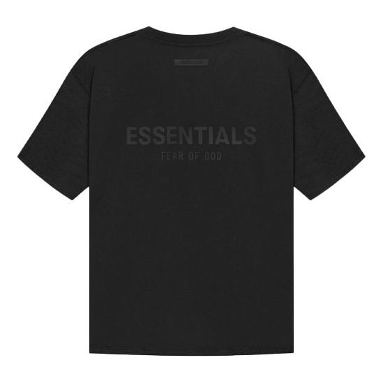 Fear of God Essentials SS21 Short Sleeve Tee Stretch Limo Black FOG-SS21-629