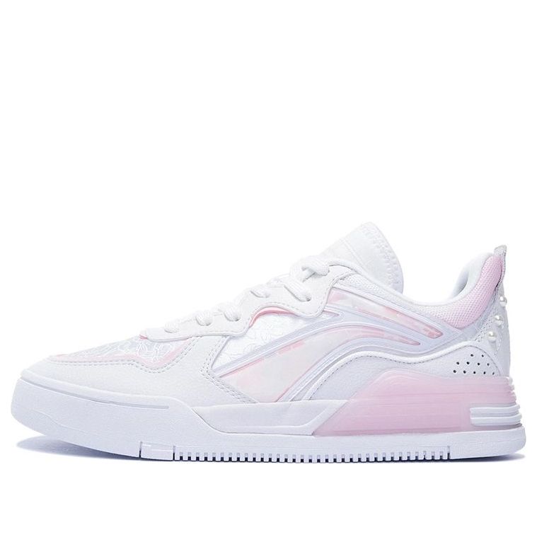 (WMNS) Li-Ning Wave V1 Cherry Blossom Series 'White' AGCS182-3